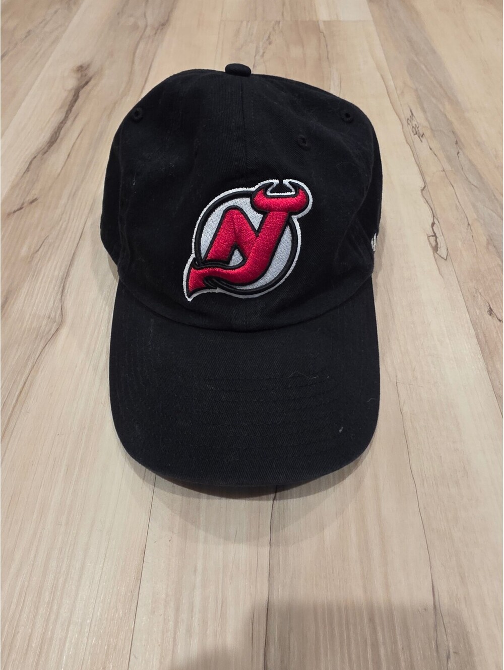 47 Brand New Jersey Devils Black Adjustable Baseball Cap